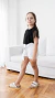 Falda short Jean