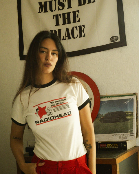 Babytee Ringer- Radiohead Exit for a Film - comprar online