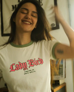 Babytee Ringer- Lady Bird by Greta Gerwig - comprar online