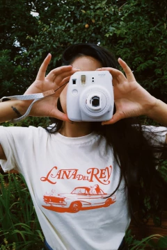 Camiseta Lana Del Rey- Burning car