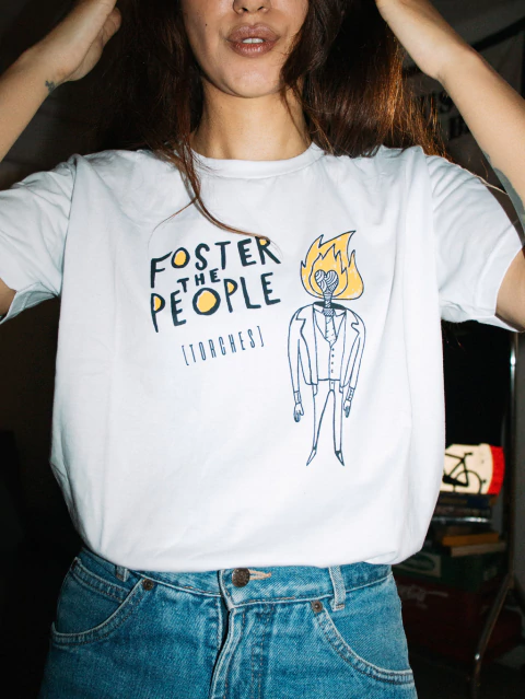 Camiseta Tradicional Foster the People- Torches - comprar online