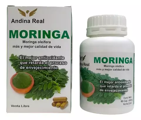 Moringa 60 cápsulas Andina Real