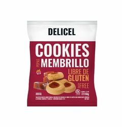 Galletas "Delicel" Sabor Membrillo x200g Sin Tacc / Sin Lactosa