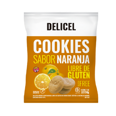 Galleta "Delicel" Sabor Naranja x200g Sin Tacc / Sin Lactosa