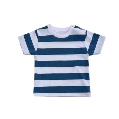Art. 1226 - Remera bebé m/c rayada - comprar online