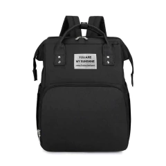 Art. 2100 – Mochila maternal c/cuna plegable - Blue Baby & Kids