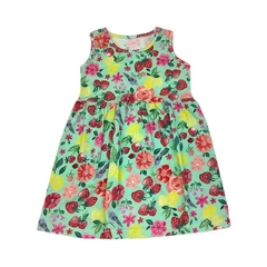 Art. 0026 - Vestido niña frutillas/limones
