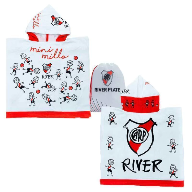 Art. 0618 poncho toalla futbol