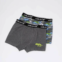 Art. 811 - Boxer x2 niño estampado - tienda online