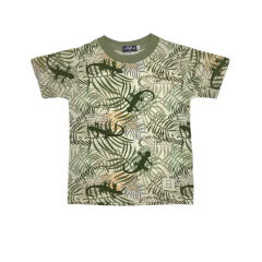 Art. 8281 - Remera niño m/c lagartijas - comprar online