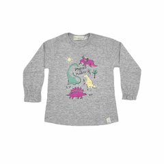 Art. 8459 - Remera beba m/l dinos - comprar online