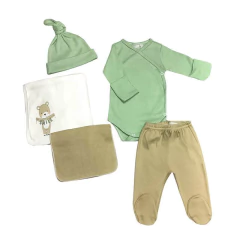 Art. 86110 - Ajuar 5 piezas osito smile en internet