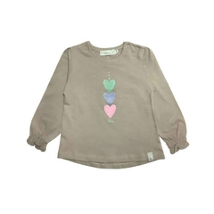 Art. 8943 - Remera beba corazones - comprar online
