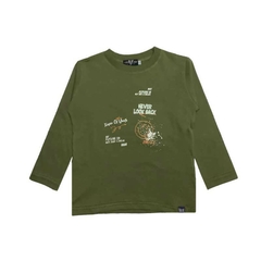 Art. 8947 - Remera niño m/l smile - comprar online