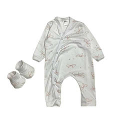 Art. 902 - Conjunto estampado enterito + escarpines