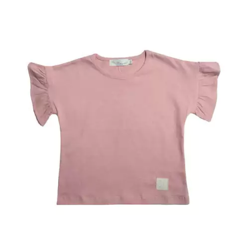 Art. 9086 - Remera m/ancha niña lisa - comprar online