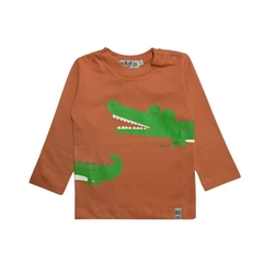 Art. 9149 - Remera bebé m/l animalitos - comprar online