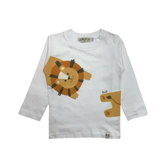 Art. 9149 - Remera bebé m/l animalitos en internet