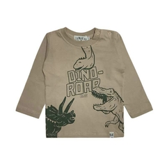 Art. 9159 - Remera bebé m/l dino-roar - comprar online