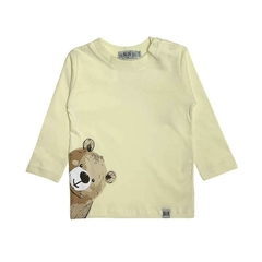 Art. 9163 - Remera bebé m/l osito - comprar online