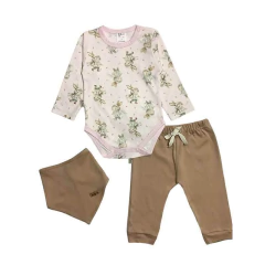 Art. 9190 - Set beba 3 piezas conejitas - Blue Baby & Kids