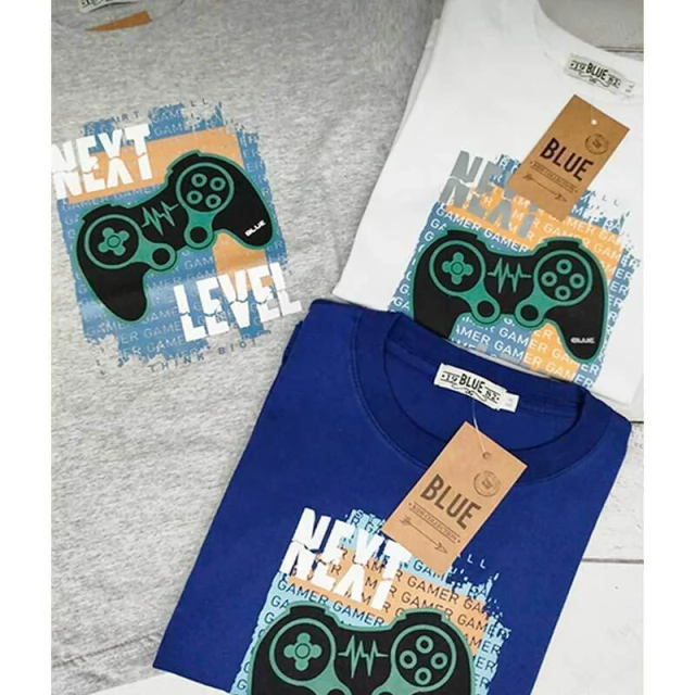 Remera niño de Blue Baby & Kids con diseño Joystick