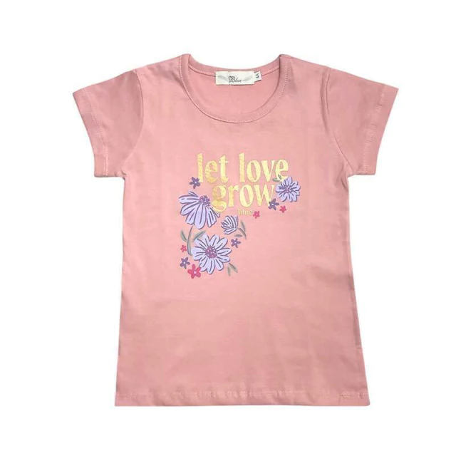 Remera niña m/c let love grow — imagen 2