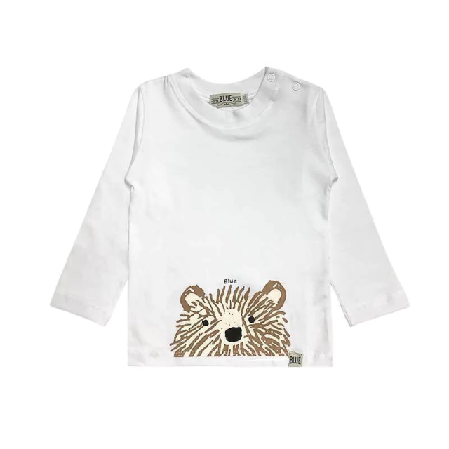 Remera bebé m/l oso pardo — imagen 3