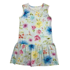 Art. 29 - Vestido niña estampado - Blue Baby & Kids