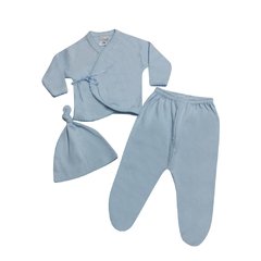 Art. 0005 - Conjunto bebé/a 3 piezas - Blue Baby & Kids