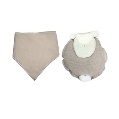 Art. 146 - Set sonajero + babero bandana - comprar online
