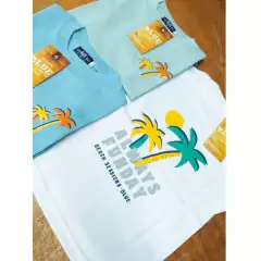 Art. 9023 - Remera niño m/c Palmeras - Blue Baby & Kids