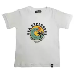 Art. 9078 - Remera niño m/c sea explorers en internet