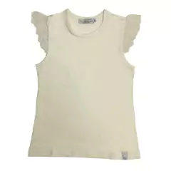 Art. 9084 - Remera niña s/m broderie - comprar online