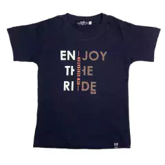 Art. 9093 - Remera niño m/c enjoy the ride - comprar online