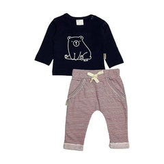 Art. 9142 - Conjunto bebé Osito - Blue Baby & Kids