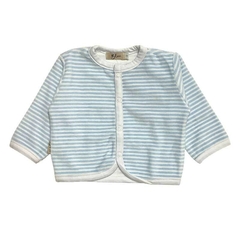 Art. 9170 - Saquito mini bebé/a plush rayado - comprar online