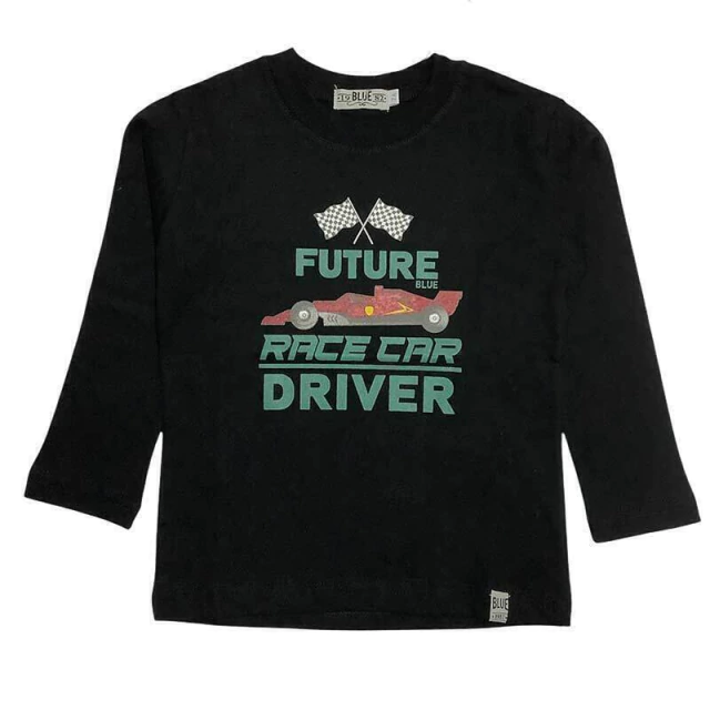 Remera niño manga larga Future Race Car