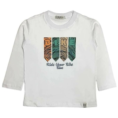 Art. 9179 - Remera niño m/l Bike - comprar online