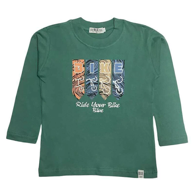 Remera niño m/l bike