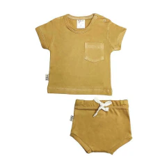 Art. 9736 - Conjunto bebé remera m/c y bombachón - Blue Baby & Kids