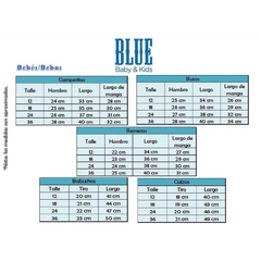 Art. 7568 - Remera beba Love Blue - Blue Baby & Kids
