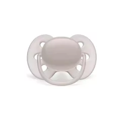Chupete Ultra Soft x1 liso, 6-18 meses