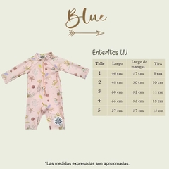 Art. 9067 - Enterito beba UV conejitas - Blue Baby & Kids