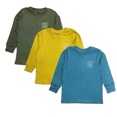 Art. 704 - Remera niño m/l Sk8 Flr Original