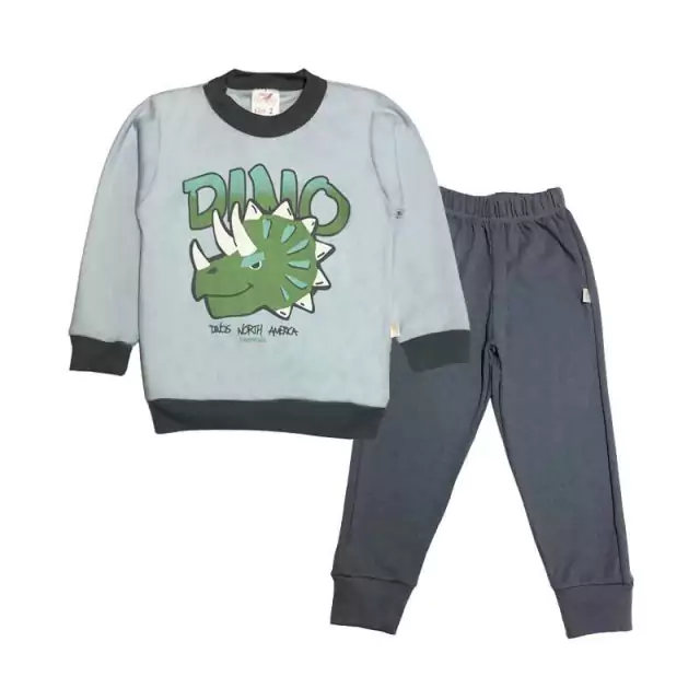Pijama niño m/l dino Blue Baby & Kids — imagen 2