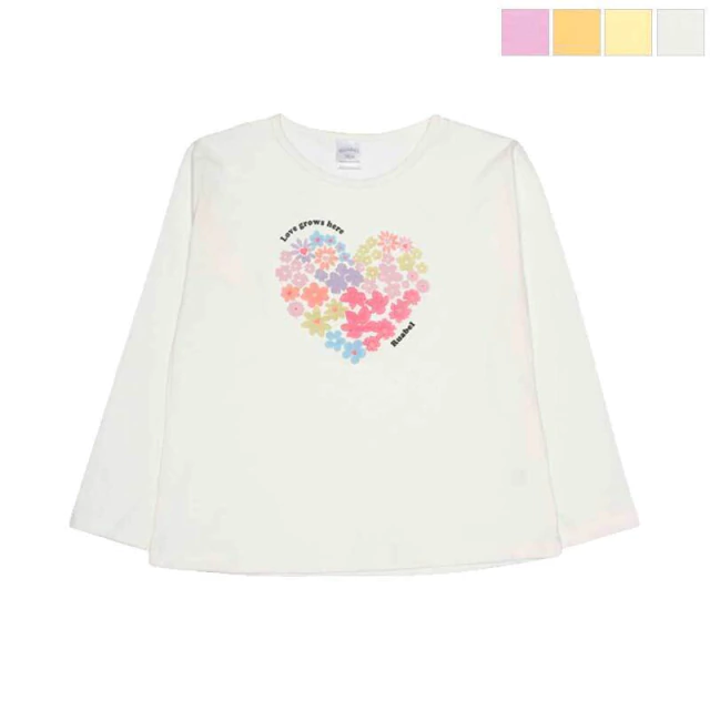 Art. 4417 - Remera beba m/l Corazón Flores