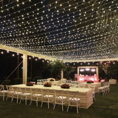 CORTINA 2000 LUCES LED 4X9 M 20 TIRAS DE 9M