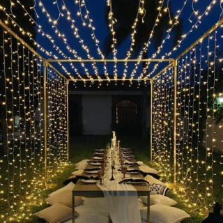 TUNEL Evento 1000 LUCES LED Calida 3x3x3x2
