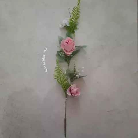 Guia 50 Cm flores artificiales Rosas color Rosa - comprar online